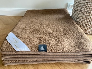 Одеяло из мериносовой шерсти LAMB CHOCO из шерсти мериноса Warm Fluffy 160х200