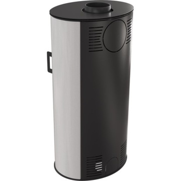 Комплект ПЕЧИ: Изразцовая печь KOZA AB, кафель БЕЛАЯ + аксессуары