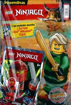 LEGO NINJAGO KOMIKS 3/20 + KAI +saszetka z kartami