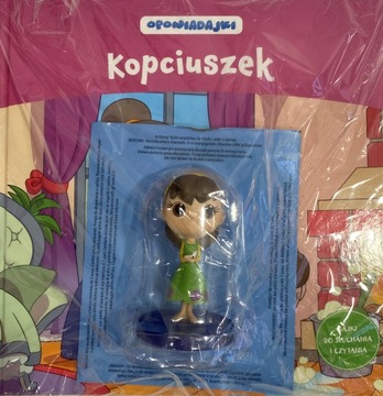 Opowiadajki Kopciuszek Książka + Figurka