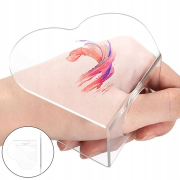 Прозрачные тени для век в форме сердечка с