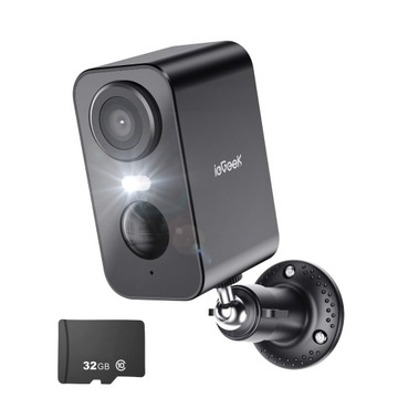 Kamera Zewnętrzna Bezprzewodowa WiFi 2K 3MP 32GB