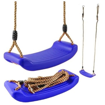 HUŚTAWKA PŁASKA PLASTIKOWA OGRODOWA DESKA MOCNA