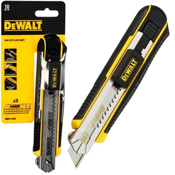 Nóż nożyk do tapet 18mm DeWalt DWHT0-10249