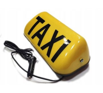 KOGUT TAXI LAMPA WTYCZKA ZAPALNICZKI 12V WYŁĄCZNIK