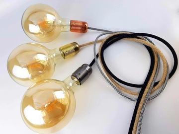 Светодиодная лампа EDISON мощностью 4 Вт, самый большой пузырь-паук в стиле LOFT