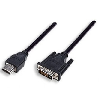 Techly ICOC-HDMI-D-010 Кабель-адаптер DVI-D C длиной 1 м