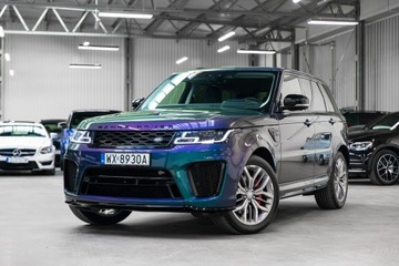 Land Rover Range Rover Sport II SUV Facelifting 5.0L V8 S/C 575KM 2019 Land Rover Range Rover Sport SVR 575KM. Lakier SVO, zdjęcie 1
