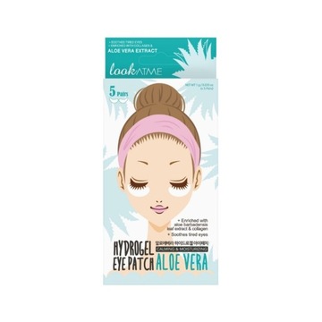 Look At Me Płatki pod oczy z aloesem Hydrogel Eye Patch Aloe Vera