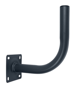 E25 НАСТЕННЫЙ КРОНШТЕЙН для антенн DVB-T2 LTE WiFi АНТРАЦИТ 7016 с порошковым покрытием