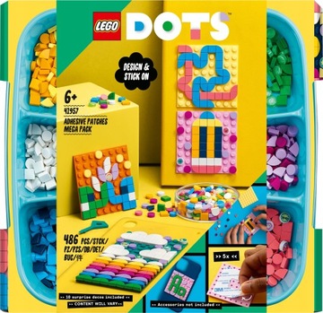 LEGO Dots 41957 Megazestaw nalepek