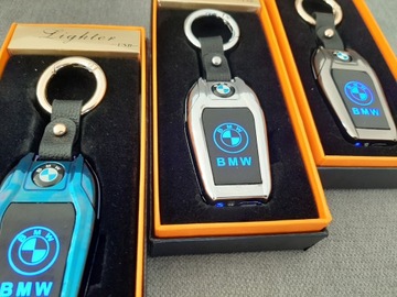 Элегантный брелок BMW - светодиодная зажигалка с ЖК-дисплеем