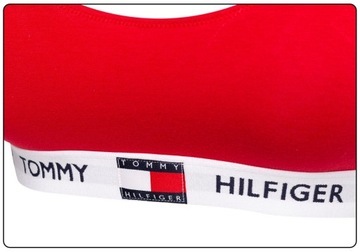 TOMMY HILFIGER DAMSKI STANIK BIUSTONOSZ RED R: XS