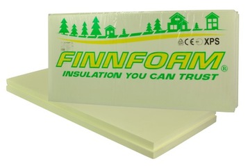 STYRODUR XPS 4cm płyty Finnfoam frez 5 szt. 3,61m2 nie styropian MOCNY