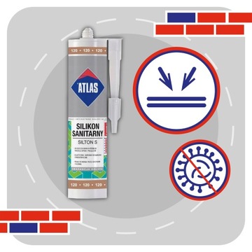 ATLAS СИЛИКОНОВЫЙ СИЛТОН S 280 мл - 120 ТОФФИ