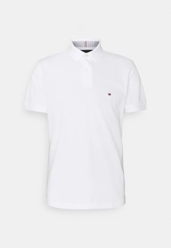 TOMMY HILFIGER KOSZULKA POLO BIAŁY M