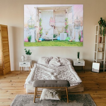 1 шт. Пасхальный фотофон Пасхальный открытый баннер