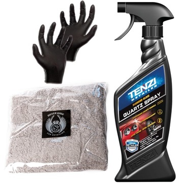 TENZI Quartz Spray + Ręcznik Mikrofibra 40x40 Bezszfowa ZESTAW !
