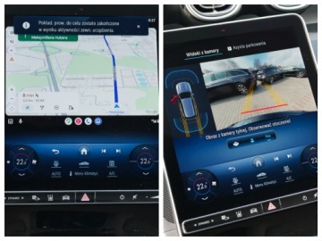 Mercedes Klasa C W206 2023 Mercedes C220d 220koni HUD Digital-Led Webasto ACC keyles Blis Komforty LKA, zdjęcie 14