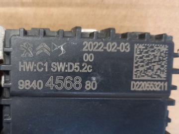 КРОНШТЕЙН УСТАНОВКИ РАДАРА PEUGEOT CITROEN 9840456880 9831340680