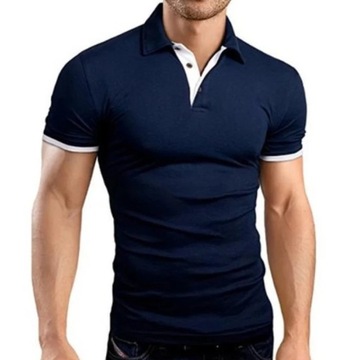 Covrlge Polo Shirt Men Summer Stritching Men's Sho