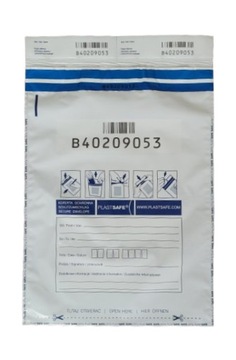 Koperty bezpieczne B4 Nieprzezroczyste 100szt 250x350mm Kryjące