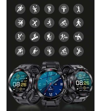 SMARTWATCH GPS BT 5.0 МОНИТОР СНА МОНИТОР СЕРДЕЧНОГО РИТМА