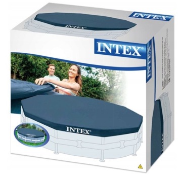 СОЛНЕЧНОЕ ПОКРЫТИЕ ДЛЯ 366-САНТИМЕТРОВОГО БАССЕЙНА INTEX COVER COVER ПЛЕНКА