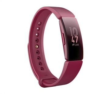 Smartband Sports Band Fitbit Inspire Bordowy