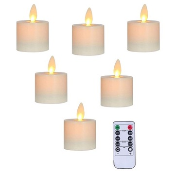 Kominek elektryczny Tealight Unikalny pilot z