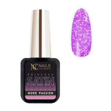 Lakier hybrydowy More Passion Princess Satin Nails Company 6ml