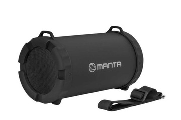 ПОРТАТИВНЫЙ БЕСПРОВОДНОЙ БУМБОКС BLUETOOTH ДИНАМИК MANTA SPK204FM FM ТРУБКА