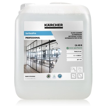 PŁYN DO CZYSZCZENIA OKIEN I SZKŁA KARCHER CA 40 R PROFESJONALNY 5 L