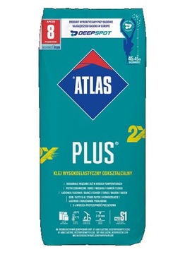 Klej do gresu i klinkieru ATLAS PLUS 5 kg