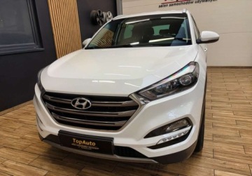Hyundai Tucson III SUV 1.7 CRDi 141KM 2017 Hyundai Tucson 1.7 blue CRDI AUTOMAT bezwypadkowy GWARANCJA perfekcyjny, zdjęcie 4