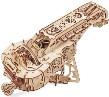 LIRA KORBOWA grający instrument - puzzle 3D UGears