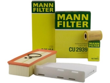 MANN FILTER МАСЛЯНЫЙ ФИЛЬТР VW 1.6/2.0TDI 09-