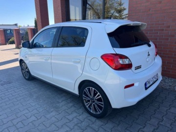 Mitsubishi Space Star Hatchback 5d 1.2 80KM 2015 Mitsubishi Space Star 1.2 benzyna 80 KM automat zarej w PL zadbany mo, zdjęcie 2