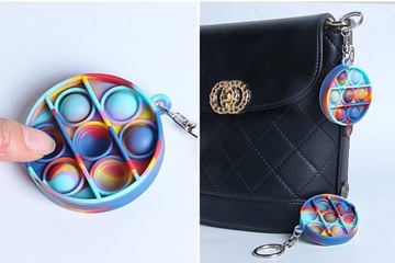 Брелок Pop It Relax Varmacon 3 шт. Dimple Click