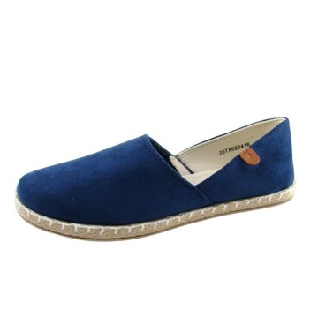 Espadryle damskie NEWS 20TX02-2416 granatowe 41