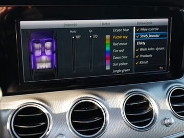 Mercedes Klasa E W213 Limuzyna Plug-in Facelifting 2.0 300e 320KM 2020 Mercedes E300e 320 koni Sedan Burmester Szyber Webasto Kamera Avantgarde, zdjęcie 18