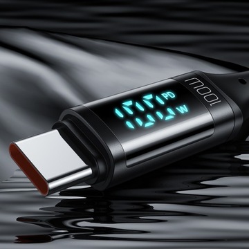 КАБЕЛЬ MCDODO С ДИСПЛЕЕМ USB-C БЫСТРАЯ ЗАРЯДКА USB TYPE C 5A 100W 1M