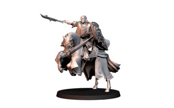 Bloody Elven King Mounted - Davale Games