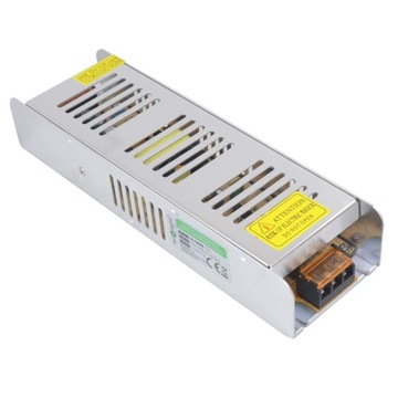 Zasilacz 12V 200W 16.6A SLIM IP20 do taśm LED