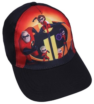 Czarna czapka z daszkiem INIEMAMOCNI 2 DISNEY 54