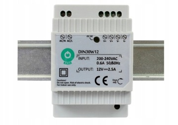 ZASILACZ DIN DO DOMOFONU EURA COMMAX 12V DC 30W