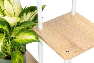 Металлическая подставка для цветов, высокая, 5 уровней, большая 106см XL PALACE