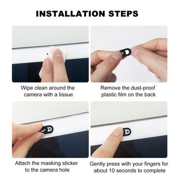 AKCESORIA DO TELEFONÓW BLOKADA KAMERY INTERNETOWEJ OSŁONA KAMERY INTERNETOWEJ