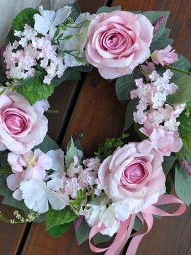 ДВЕРНОЙ ВЕНОК, ИСКУССТВЕННЫЙ ЦВЕТОЧНЫЙ ВЕНОК, ВЕНОК