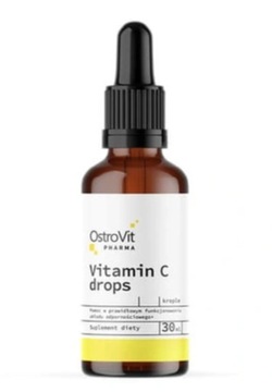 Suplement diety OstroVit witamina C krople 30 ml
